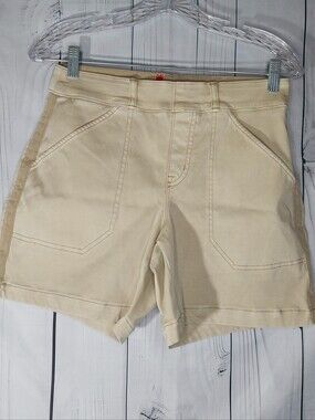 SPANX High Waist Women's Shorts in Beige